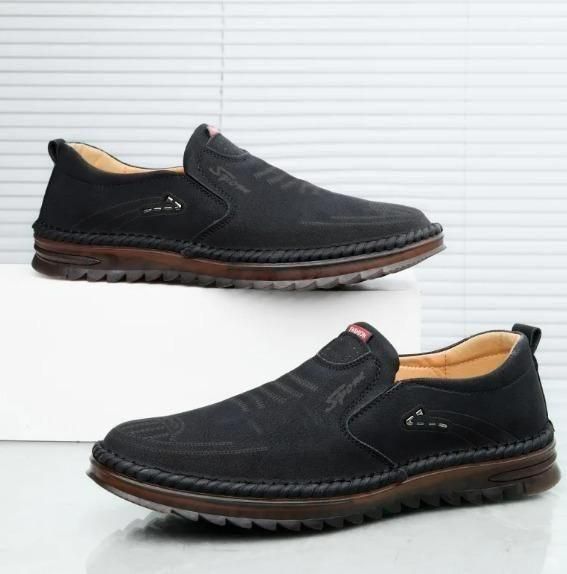 Men Leather Soft Casual Shoes